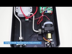 Calentador de agua eléctrico sin tanque de 6 kW con control táctil instantáneo y protección contra el sobrecalentamiento