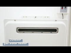 14L Tipo de escape forzado Control manual Placa fría