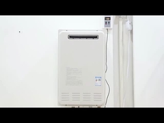 Calentador de agua de gas natural de 110-220V 18L con doble tubo