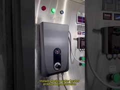 Control táctil Calentador de agua eléctrico instantáneo 86°F~131°F 1.5-2.5 GPM