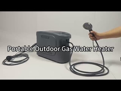 Sistema de calentador de agua a gas portátil para exteriores, calentamiento instantáneo para ducha