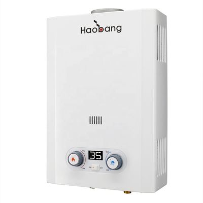 6L LPG Tankless Gas Water Heater Flue Type 12KW