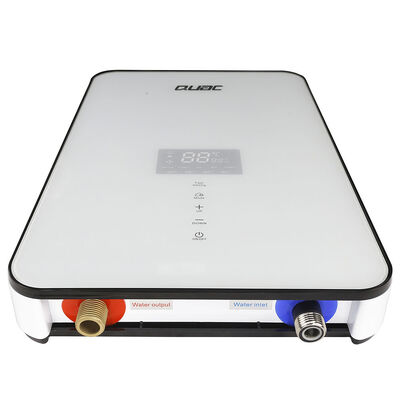 Touch Control 8KW Electric Tankless Water Heater Optional Booster Pump Space Saving Design Heating Solution for Business