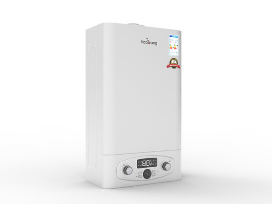 20KW White Double Knob Gas Boiler Household Hot Water Heating