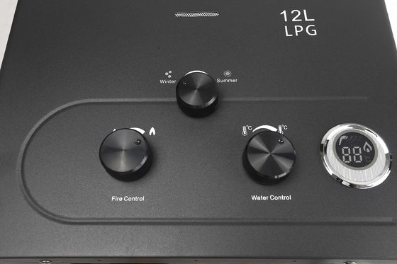 12L Tankless LPG Gas Water Heater Flue Type 24KW Household