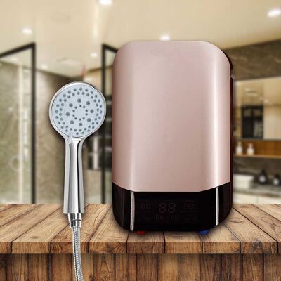 Touch Control 8KW Tankless Water Heater Including Water Flow Sensor Lightweight 25 Kg Compact Unit for Instant Hot Water