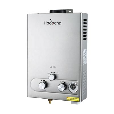 Gas natural licuado Gas de agua calefactor hogar 10L ducha de calefacción instantánea