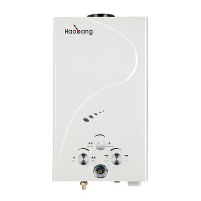 Calentador de agua de gas natural de 12 kW Calentador de agua instantáneo para ducha