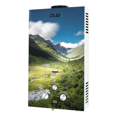 Calentador de agua sin tanque de 20 kW tipo GLP-NG calefacción instantánea para ducha