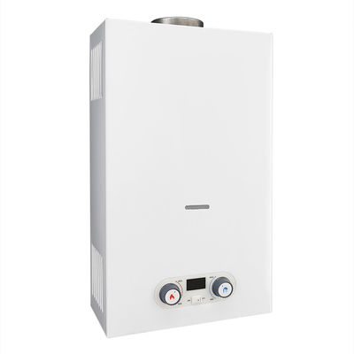 Panel de color opcional Calentador de agua de gas escape de humos humo blanco