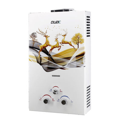 Fuego de escape pintura blanca 10L 20KW hogar para calefacción de la ducha