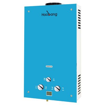 Calentador de agua de gas de 10L Calentador de agua instantáneo Protección contra el sobrecalentamiento