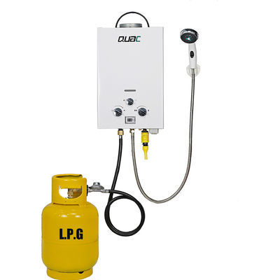 Tipo de combustión abierta 6L Calentador de agua de gas de campamento LP Tipo de gas Certificaciones australianas