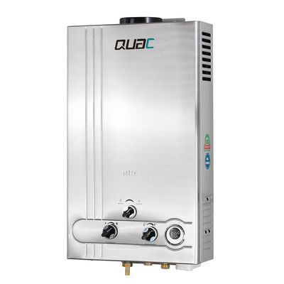 Calentador de agua de gas para ducha de acero inoxidable 10L 20KW