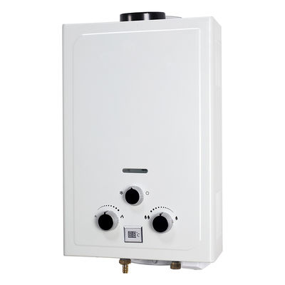 Gas natural licuado Gas instantáneo Calentador de agua Tipo de humo Ducha al aire libre 6L