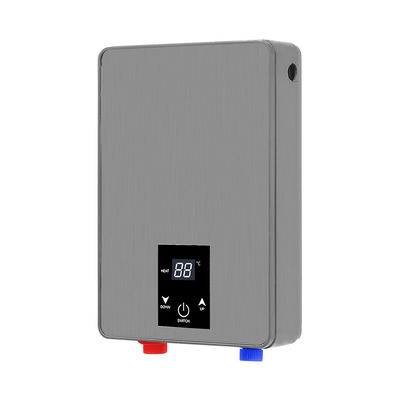 Control de pantalla táctil de calefacción instantánea Calentador de agua sin tanque 6KW IPX4 a prueba de agua
