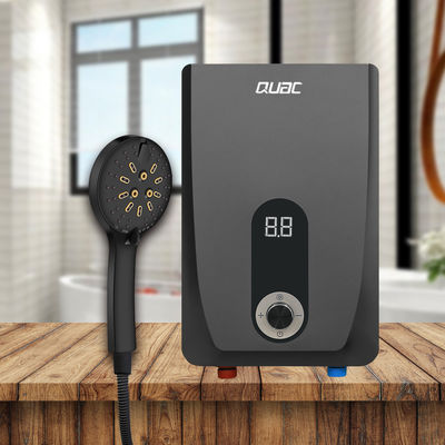 Calentador de agua eléctrico sin depósito con panel LED 6L-7L/min