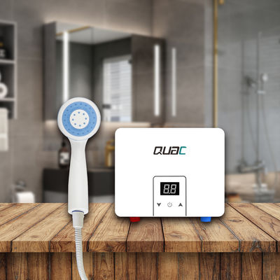 Calentador de agua sin tanque de control táctil moderno de 6KW con calentador de aluminio fundido