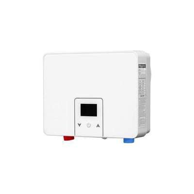 Calentador de agua eléctrico sin tanque de 6KW con temperatura de 55.C