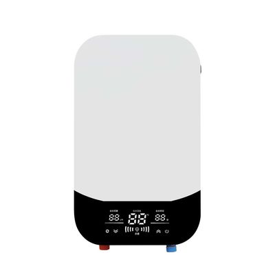 2Calentador de agua eléctrico sin tanque con conexión G1/2 y placa de calentamiento de fundición en aluminio