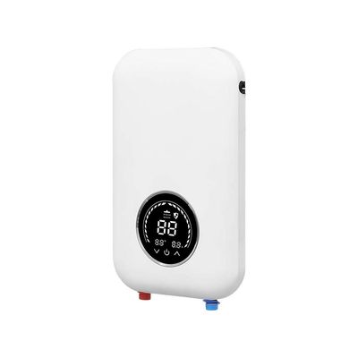 Calentador de agua eléctrico sin tanque de 8 kW con protección contra fugas ELCB