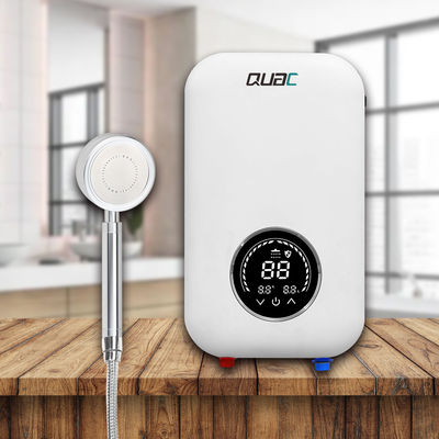 Control de panel táctil de 3 fases Calentador de agua sin tanque de 8 kW con diseño elegante