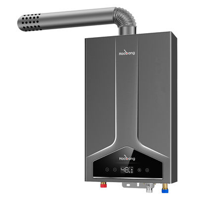 Ahorro de energía Calentador de agua de gas instantáneo con pantalla LCD Quédate cómodo en cualquier lugar