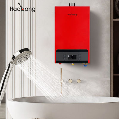 Calentador de agua de gas con calefacción a temperatura constante y pantalla LED opcional