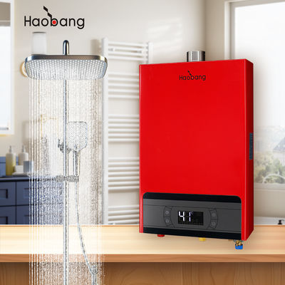 NG 2000Pa / LPG 2800Pa Calentador de agua de gas de ventilación eléctrica con ahorro de energía y calefacción a temperatura constante