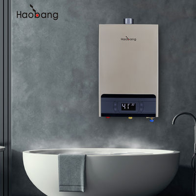 Protección opcional Calentador de agua de escape forzado con intercambiador de calor de cobre libre de oxígeno y desviación de temperatura del agua de ± 0,5 C