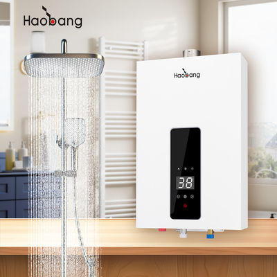 Intercambiador de calor Tanque de cobre sin oxígeno Calentador de agua de gas de ventilación forzada Método de calentamiento instantáneo
