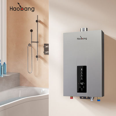 Calentador de agua de gas de escape con encendido electrónico para cocina y balcón Rango de control de temperatura 35-80 grados
