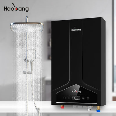 Pantalla LCD Calentador de agua de gas que utiliza tecnología de intercambiador de calor de cobre libre de oxígeno para uso comercial