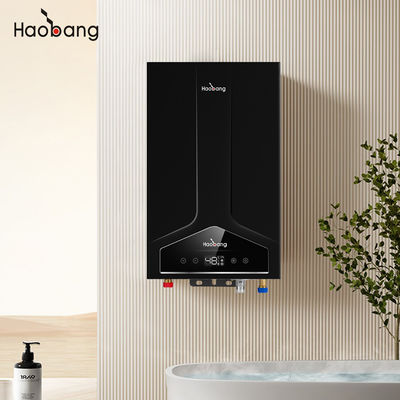 Calentador de agua de combustión equilibrado de entrada inferior y entrada superior 110V-220V con panel frontal de placa fría y voltaje eléctrico