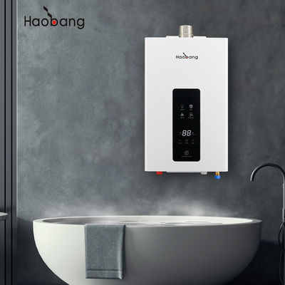 Calentador de agua de gas de escape forzado para uso doméstico con presión de gas NG 2000Pa