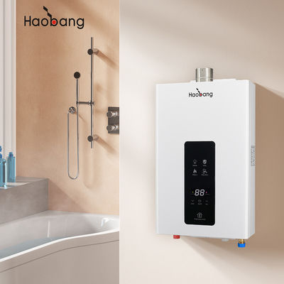 Instalación fácil Calentador de agua de gas de ventilación forzada montado en la pared para uso doméstico