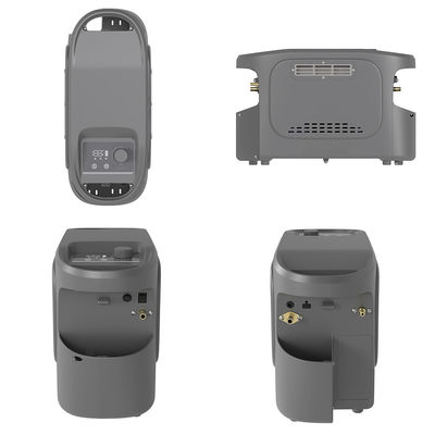 Calentador de agua de gas de campamento de presión nominal de 2800Pa con cargador de tipo C / automóvil y método de encendido operado por batería