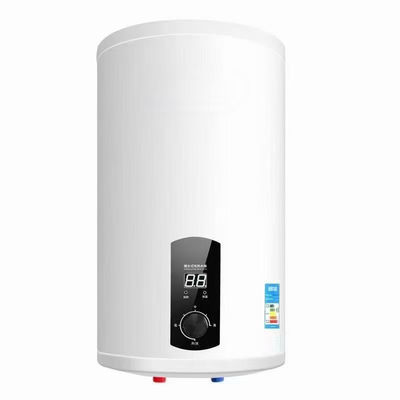 Calentador de agua eléctrico de almacenamiento con carcasa metálica de control electrónico de temperatura y tubo de calefacción de acero inoxidable 316L